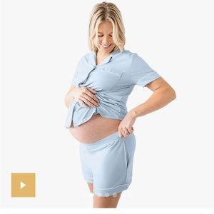 Kindred Bravely Clea Bamboo Classic Short Sleeve Pajama Set